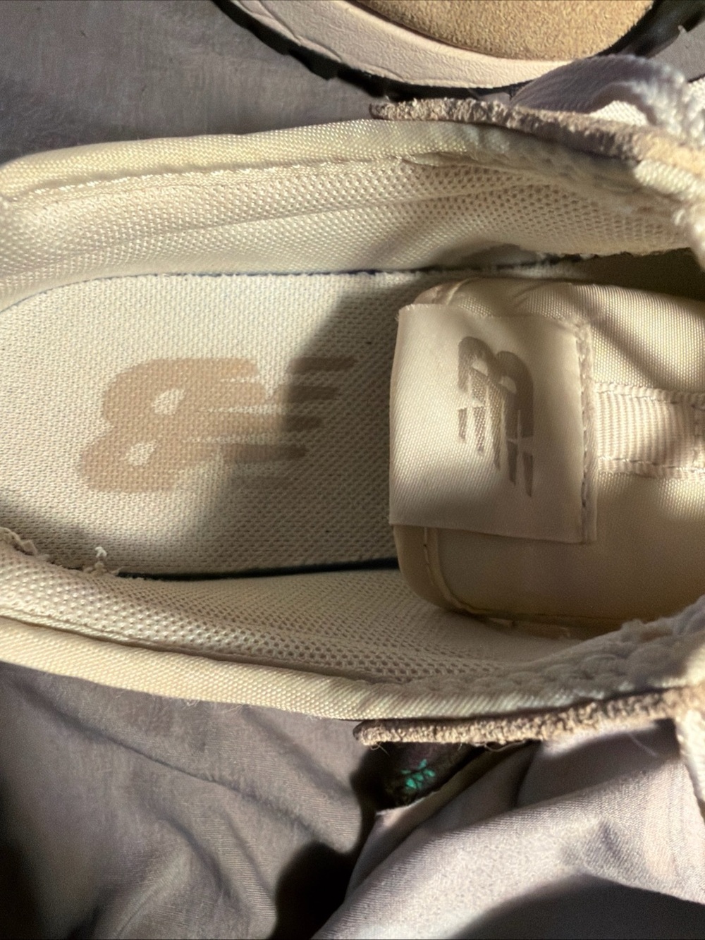 New Balance Beige & White Women's Retro Runner Sneakers - Picture 11 of 14